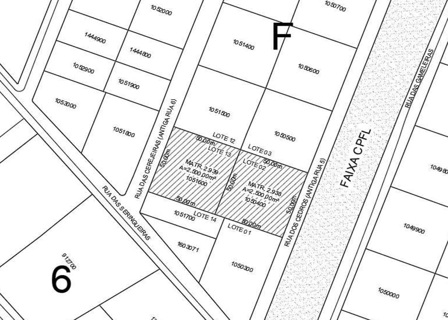 Foto 1 de 4: Terreno em leilão em Agudos - SP — Lote de Terreno, a.t. 2.500m², Chácara Nova California, Agudos/SP
