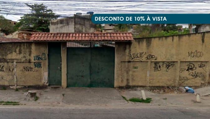 Casa em leilão em Nilópolis - RJ — Casa com Área de 1.600 m² - Nova Cidade - Nilópolis - RJ