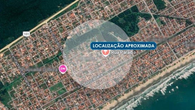 Terreno em leilão em Itanhaém - SP — Terreno no Litoral com 374 m² - Estância Balnearia Itanhaém - Itanhaém - SP