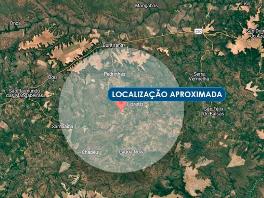 Foto 2 de 2: Area Rural em leilão em Loreto - MA — Imóvel Rural com 190 ha - Loreto - MA