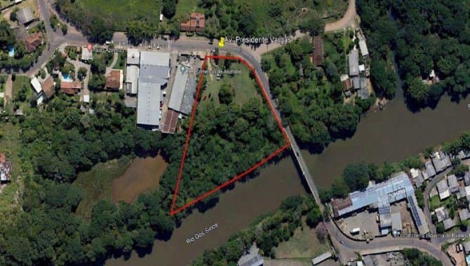 Foto 1 de 5: Terreno em leilão em Campo Bom - RS — Terreno 9.432 m² - Porto Blos - Campo Bom - SC