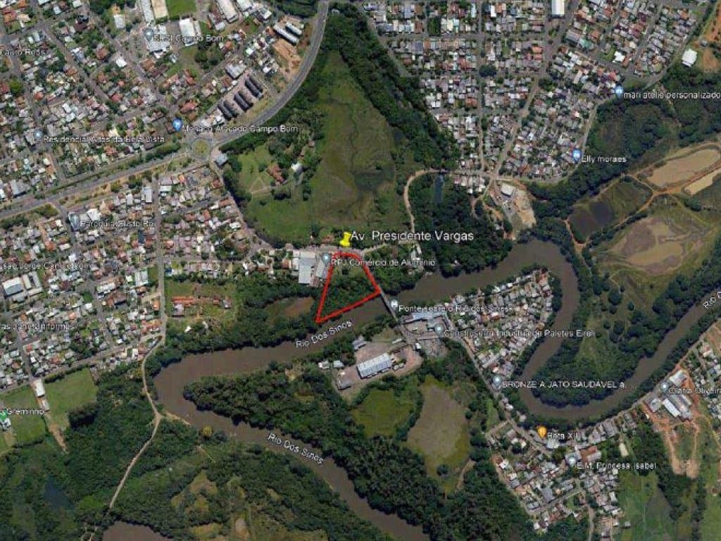 Foto 3 de 5: Terreno em leilão em Campo Bom - RS — Terreno 9.432 m² - Porto Blos - Campo Bom - SC