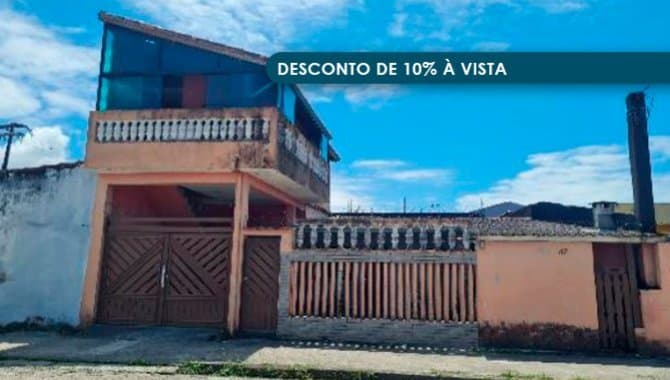 Foto 1 de 3: Casa em leilão em Itanhaém - SP — Casa 98 m² - Jardim Corumbá - Itanhaém - SP