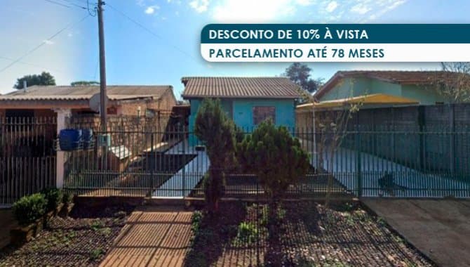 Foto 1 de 3: Casa em leilão em Pinhão - PR — Casa em Terreno de 210 m² - Vila Caldas - Pinhão - PR