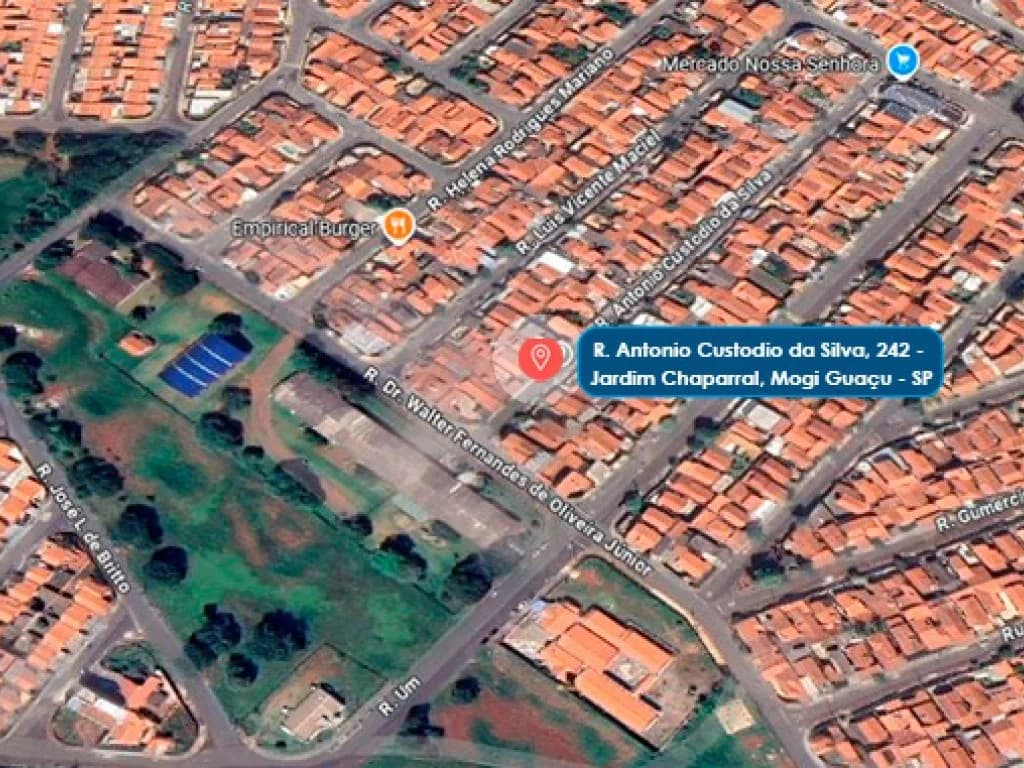 Foto 5 de 5: Casa em leilão em Mogi Guaçu - SP — Casas em Terreno de 200 m² - Jardim Chaparral - Mogi Guaçu - SP