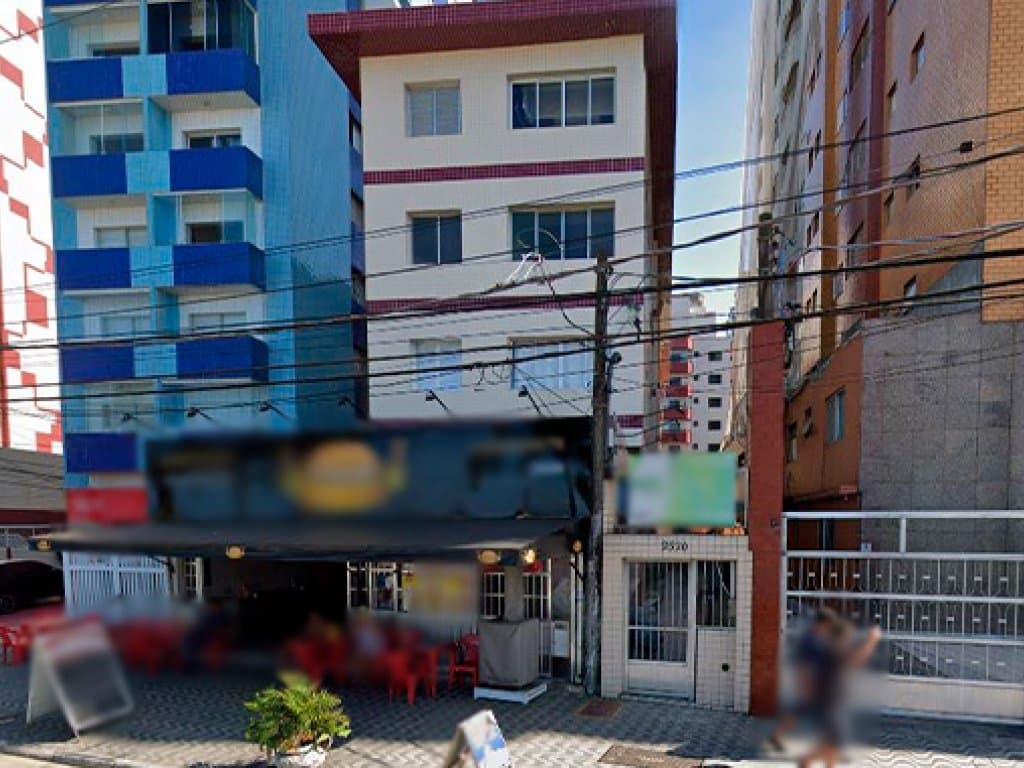 Foto 2 de 7: Apartamento em leilão em Praia Grande - SP — Apartamento 40 m² (Condomínio frente à praia) - Guilhermina - Praia Grande - SP