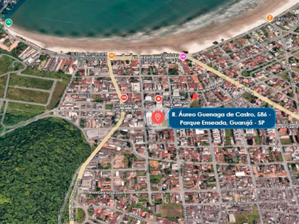 Foto 6 de 6: Apartamento em leilão em Guarujá - SP — Apartamento 97 m² e 02 vagas (Edifício Tartaruga) - Praia da Enseada - Guarujá - SP