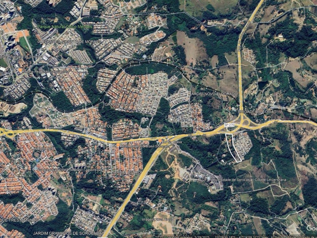 Foto 4 de 4: Terreno em leilão em Sorocaba - SP — Imóvel em Área de 34.668 m² (Possível Incorporação Imobiliária) - Sorocaba - SP