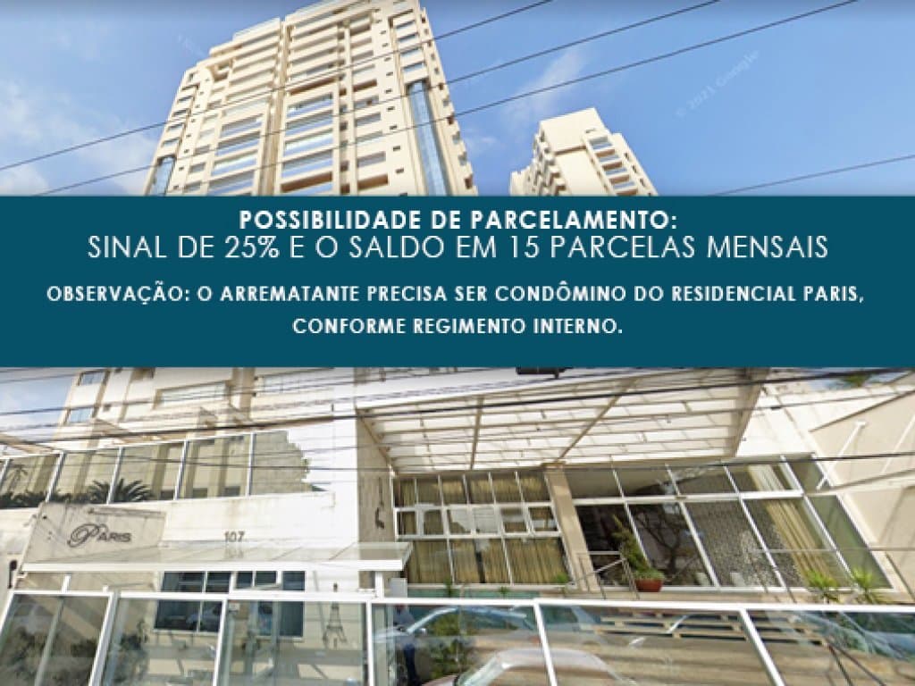 Foto 2 de 6: Terreno em leilão em Santo André - SP — Vaga para Moto 2 m² (Unid. 02 - Residencial Paris) - Centro - Santo André - SP