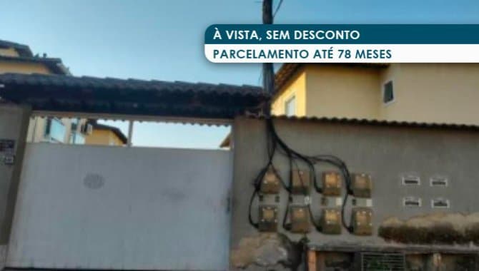 Foto 1 de 3: Casa em leilão em São Gonçalo - RJ — Casa em Condomínio 61 m² - Boa Vista - São Gonçalo - RJ