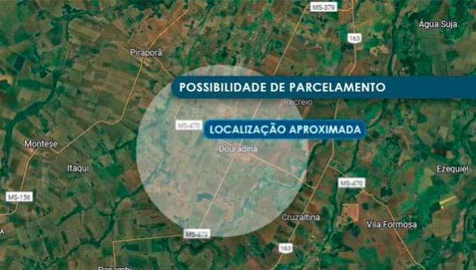 Foto 1 de 2: Area Rural em leilão em Douradina - MS — Parte ideal de 17 ha sobre imóvel Rural de 32 ha - Douradina - MS