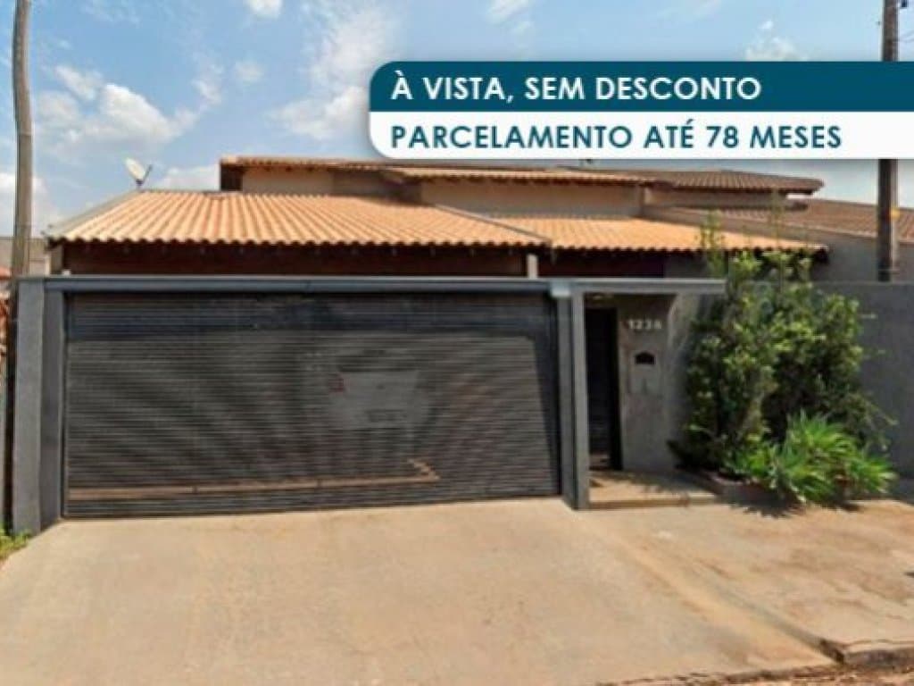 Foto 2 de 3: Casa em leilão em Mirassol - SP — Casa 181 m² - Jardim São Bernardo II - Mirassol - SP