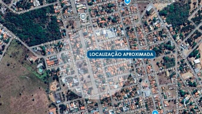 Foto 1 de 2: Terreno em leilão em Aruanã - GO — Terreno 360 m² - Encontro dos Rios - Aruanã - GO