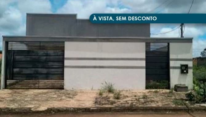 Foto 1 de 3: Casa em leilão em Confresa - MT — Casa 120 m² - Loteamento Imperial Eco Park - Confresa - MT