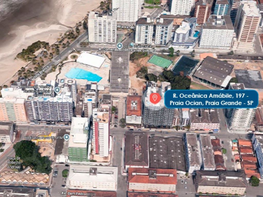 Foto 5 de 5: Apartamento em leilão em Praia Grande - SP — Apartamento 90 m² (Unid. 52 do Residencial Kaique - Bloco A) - Praia Ocian - Praia Grande - SP