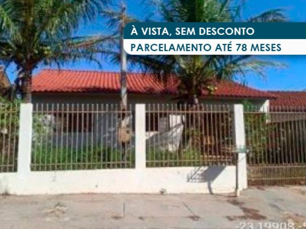 Foto 2 de 3: Casa em leilão em Iguaraçu - PR, bairro Iguaraçu — Casa 63 m² - Conjunto Arnaldo Souza Miranda - Iguaraçu - PR