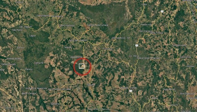 Foto 4 de 4: Area Rural em leilão em Barra Do Garças - MT, bairro Novo São Joaquim — Imóvel Rural 3.627 ha - Fazenda Salto Belo - Novo São Joaquim - MT