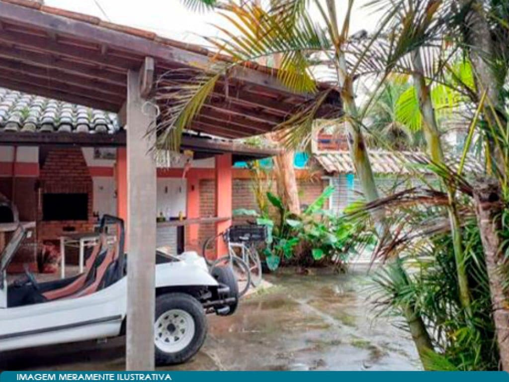 Foto 7 de 16: Casa em leilão em Ubatuba - SP, bairro Praia do Sape — Direitos sobre Casa no Litoral 280 m² (10 cômodos) - Praia do Sapê - Ubatuba - SP