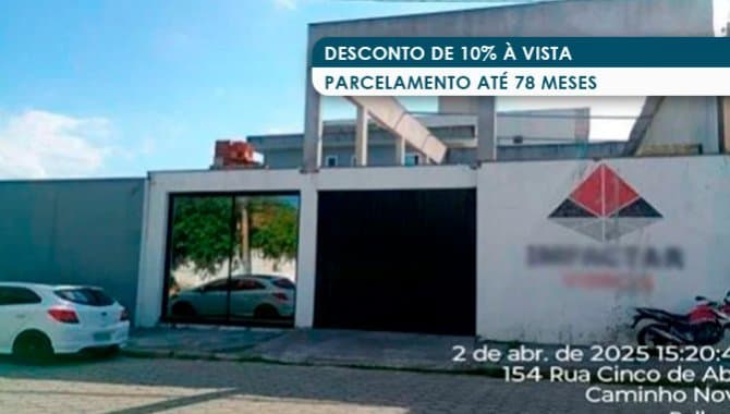 Foto 1 de 4: Casa em leilão em Palhoça - SC, bairro Caminho Novo — Casa em Terreno de 382 m² - Caminho Novo - Palhoça - SC