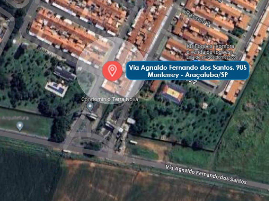 Foto 9 de 9: Casa em leilão em Araçatuba - SP, bairro Monterrey — Direitos sobre Casa em Condomínio 59 m² (Cond. Terra Nova Araçatuba I) - Monterrey - Araçatuba - SP