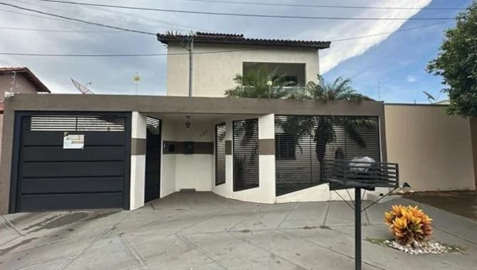 Foto 1 de 2: Casa em leilão em Costa Rica - MS — Casa 242 m² - Costa Rica-MS - Rua João Bispo de Carvalho, 425 - Sonho Meu II