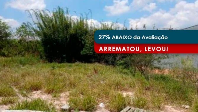 Terreno em leilão em Salto - SP, bairro Industrial Jaraguá — Terreno 387 m² (Lt. 06 da Qd. B) - Industrial Jaraguá - Salto - SP