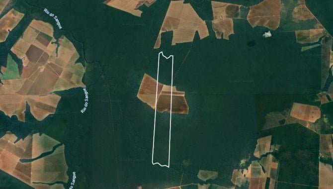 Foto 2 de 3: Area Rural em leilão em Nova Maringá - MT — Imóvel Rural 1.016 ha (Fazenda Primavera V) - Nova Maringá - MT