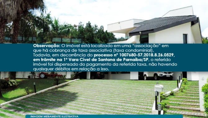 Casa em leilão em Santana De Parnaíba - SP — Casa de Alto Padrão - Terreno de 1.738 m² e Área Construída de 740 m²- Alphaville Residencial 10 - Santana de Parnaíba - SP