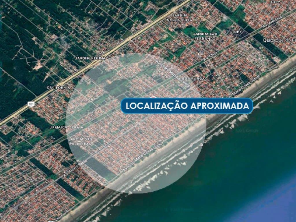 Foto 2 de 2: Terreno em leilão em Itanhaém - SP, bairro Jardim Comendador — Terreno no Litoral com 339 m² - Jardim Comendador - Itanhaém - SP