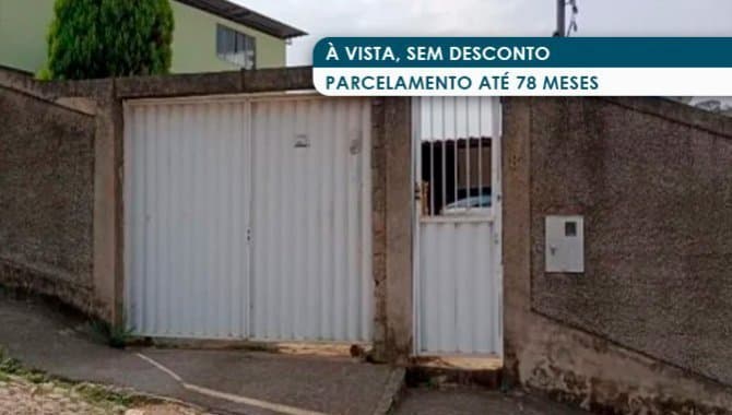 Foto 1 de 3: Casa em leilão em Juiz De Fora - MG, bairro Borboleta — Casa 104 m² - Borboleta - Juiz de Fora - MG
