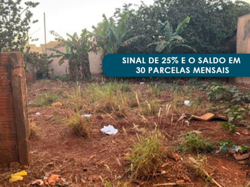 Foto 2 de 8: Terreno em leilão em Sidrolândia - MS, bairro São Bento — Terreno 500 m² - São Bento - Sidrolândia - MS