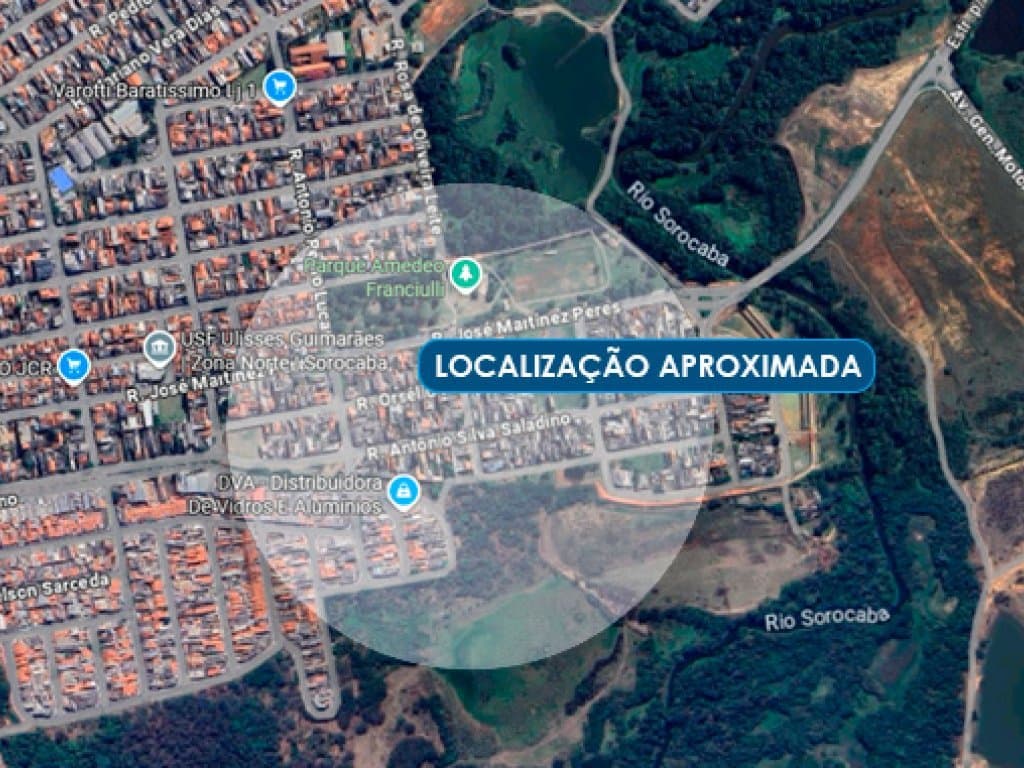 Foto 2 de 2: Terreno em leilão em Sorocaba - SP, bairro Itavuvu — Terreno 134 m² (Núcleo Habitacional Vitória Régia III) - Itavuvu - Sorocaba - SP