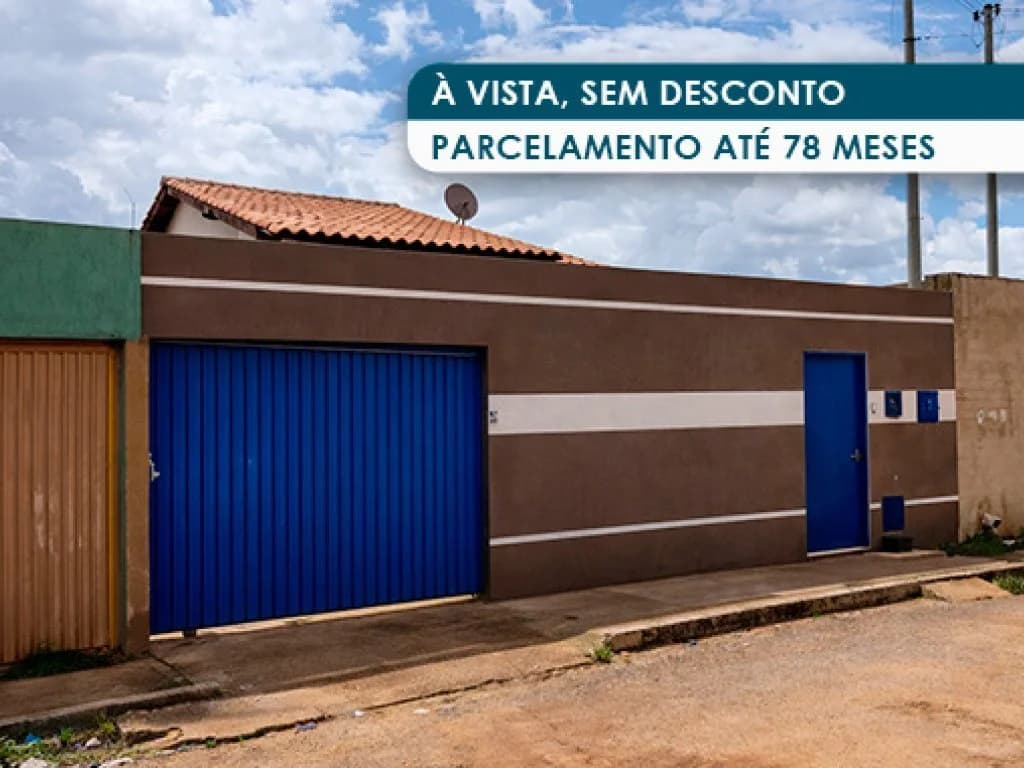 Foto 2 de 3: Casa em leilão em Padre Bernardo - GO, bairro Ouro Verde — Casa 63 m² - Ouro Verde - Padre Bernardo - GO