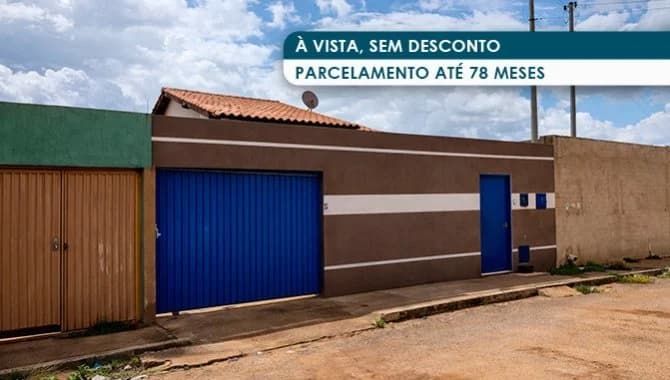 Foto 1 de 3: Casa em leilão em Padre Bernardo - GO, bairro Ouro Verde — Casa 63 m² - Ouro Verde - Padre Bernardo - GO