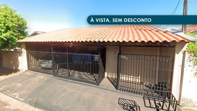 Foto 1 de 3: Casa em leilão em Tupã - SP — Casa 137 m² - Conjunto Habitacional Antônio Pereira Gaspar - Tupã - SP