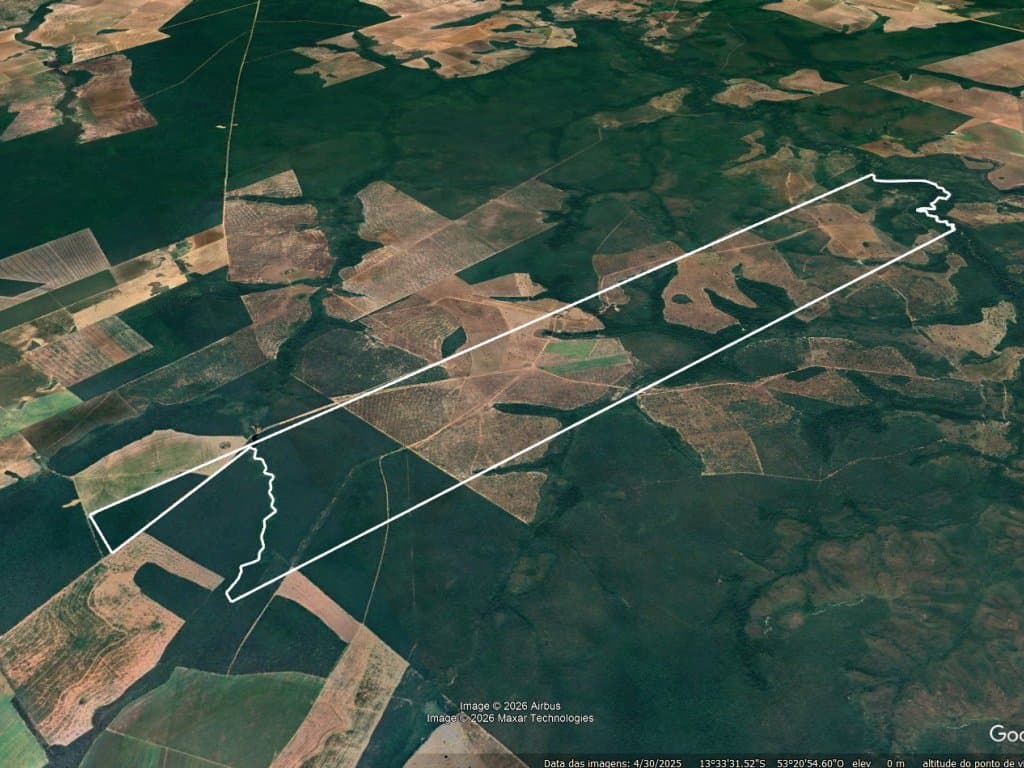 Foto 2 de 8: Area Rural em leilão em Paranatinga - MT — Área Rural com 2.586 ha - Fazenda Equus II - Gaúcha do Norte - MT
