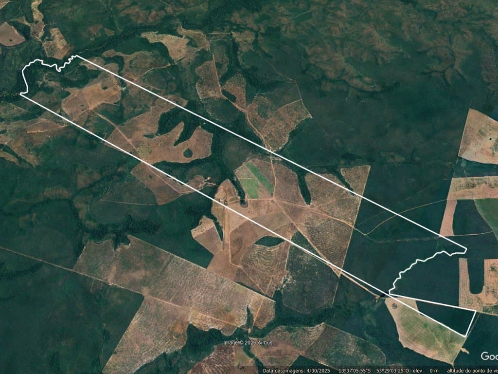 Foto 4 de 8: Area Rural em leilão em Paranatinga - MT — Área Rural com 2.586 ha - Fazenda Equus II - Gaúcha do Norte - MT