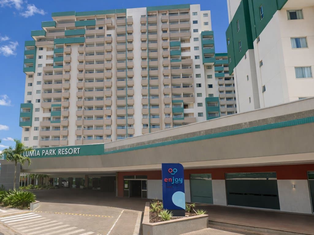 Foto 2 de 5: Apartamento em leilão em Olímpia - SP, bairro Jardim Santa Efigênia — Fração Ideal (1/13) do Apartamento Comercial 46 m² (Unid. 604 no Olímpia Park Resort) - Olímpia - SP