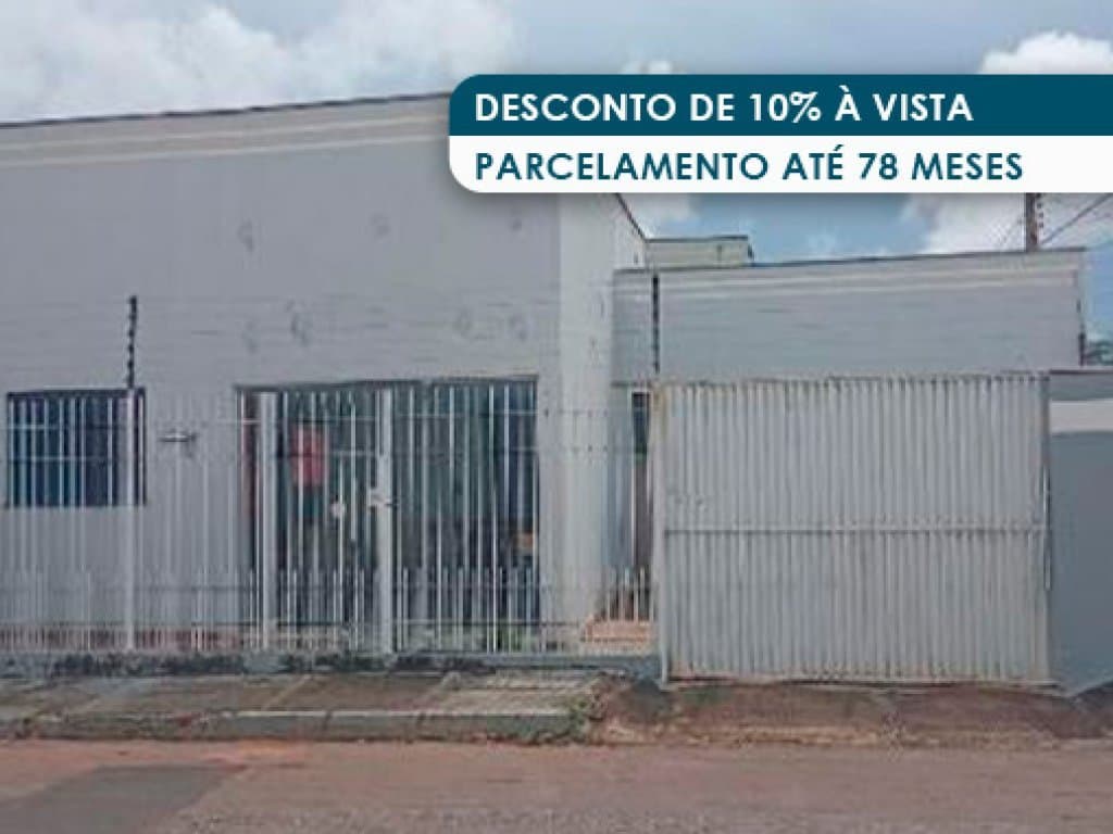 Casa em leilão em Rondonópolis - MT, bairro Jardim Hd — Casa 206 m² - Jardim HD - Rondonópolis - MT