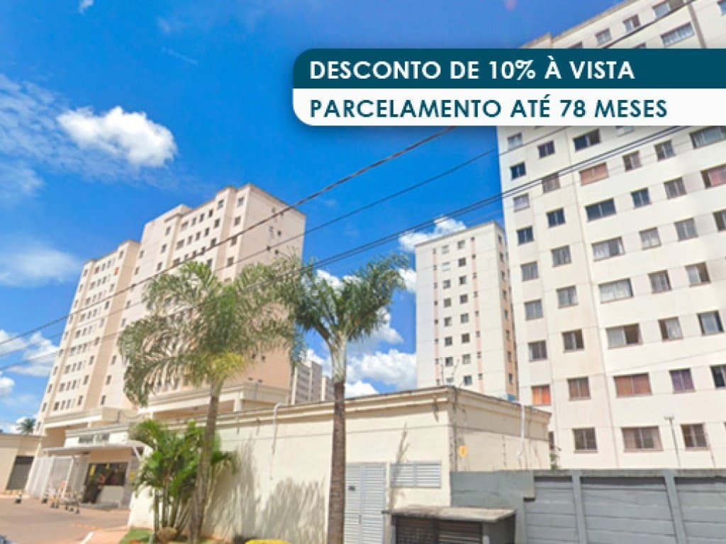 Foto 2 de 3: Apartamento em leilão em Valparaíso De Goiás - GO, bairro Parque das Cachoeiras — Apartamento 44 m² (01 vaga) - Parque das Cachoeiras - Valparaíso de Goiás - GO