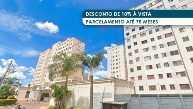 Foto 1 de 3: Apartamento em leilão em Valparaíso De Goiás - GO, bairro Parque das Cachoeiras — Apartamento 44 m² (01 vaga) - Parque das Cachoeiras - Valparaíso de Goiás - GO