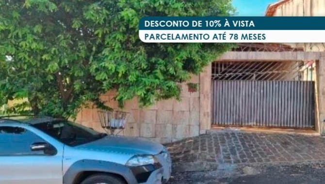 Foto 1 de 4: Casa em leilão em Itumbiara - GO, bairro Setor Social — Casa 55 m² - Setor Social - Itumbiara - GO