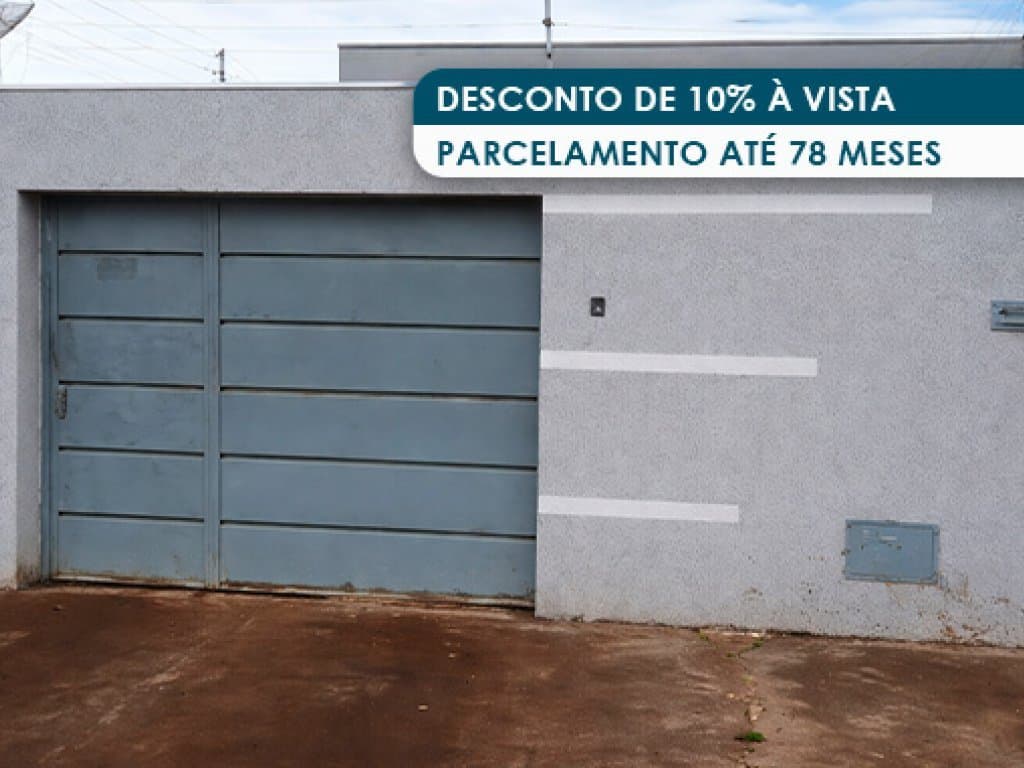 Casa em leilão em Anápolis - GO, bairro Santos Dumont — Casa 86 m² - Santos Dumont - Anápolis - GO