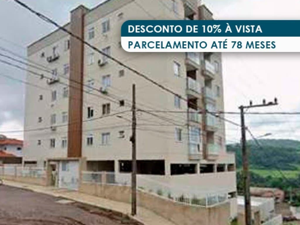 Foto 1 de 2: Apartamento em leilão em Concórdia - SC, bairro Guilherme Reich — Apartamento 62 m² (02 vagas) - Guilherme Reich - Concórdia - SC