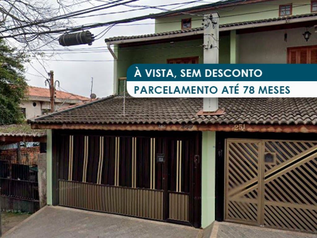 Foto 1 de 3: Casa em leilão em Santo André - SP, bairro Jardim Utinga — Casa 227 m² - Jardim Utinga - Santo André - SP