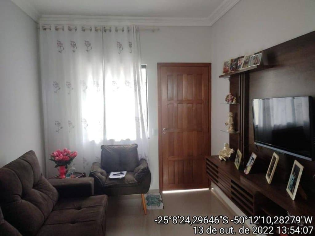 Foto 3 de 16: Casa em leilão em Ponta Grossa - PR, bairro Contorno — Casa 63 m² (Unid. 02) - Contorno - Ponta Grossa - PR