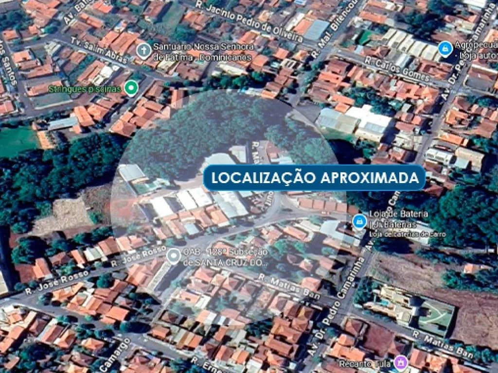 Comercial em leilão em Santa Cruz Do Rio Pardo - SP, bairro Vila Saul — Imóvel Comercial 670 m² (área construída) e 15.581 m² (terreno) - Vila Saul - Santa Cruz do Rio Pardo - SP