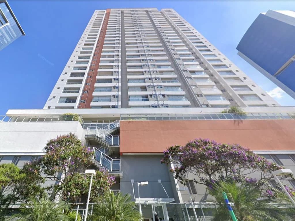 Foto 1 de 5: Apartamento em leilão em São Paulo - SP, bairro Brooklin Paulista — Direitos sobre Apartamento 44 m² (01 vaga) - Brooklin Paulista - São Paulo - SP