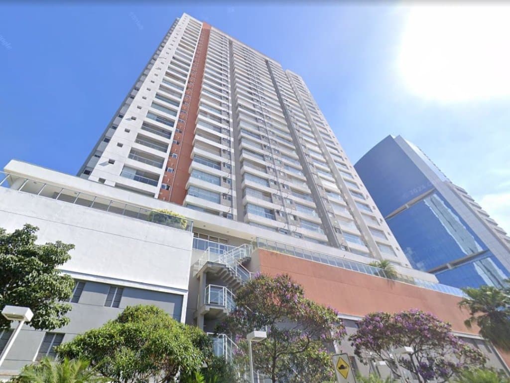 Foto 2 de 5: Apartamento em leilão em São Paulo - SP, bairro Brooklin Paulista — Direitos sobre Apartamento 44 m² (01 vaga) - Brooklin Paulista - São Paulo - SP