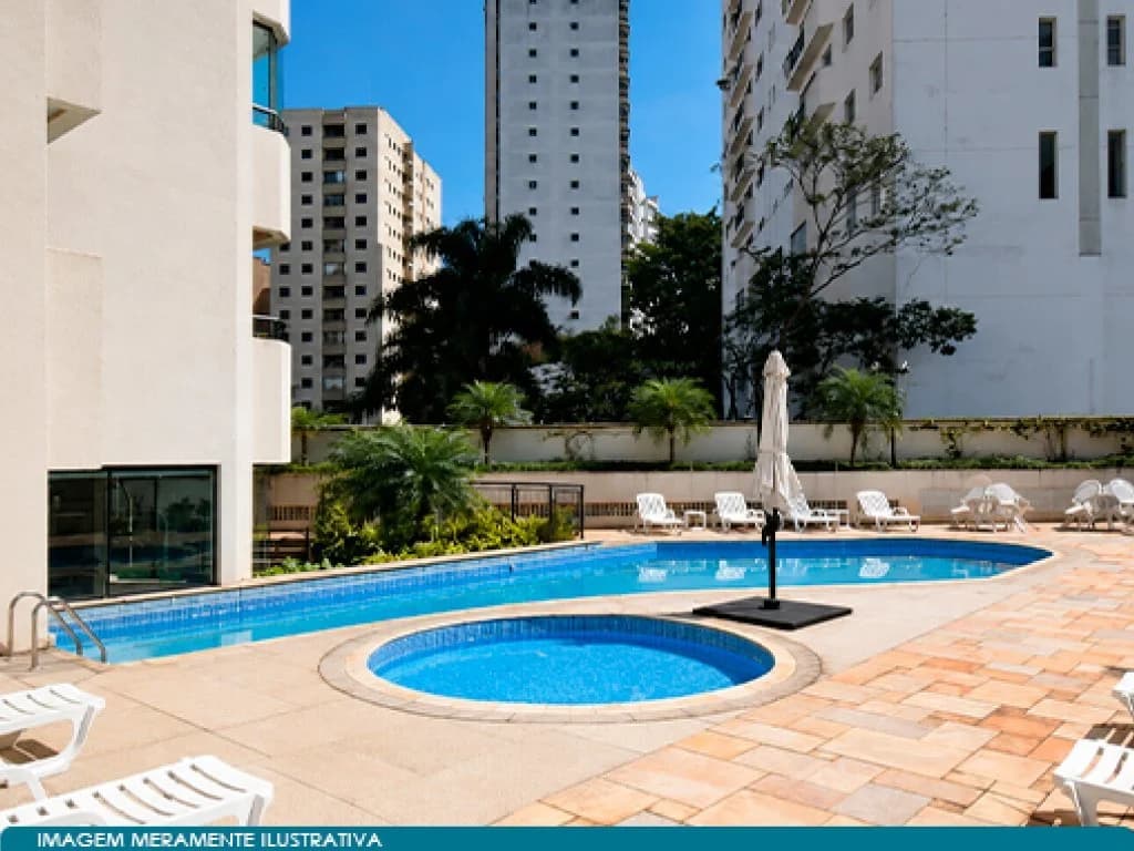 Foto 3 de 10: Apartamento em leilão em São Paulo - SP, bairro Vila Andrade — Apartamento 116 m² (vaga dupla e 01 depósito) - Vila Andrade - São Paulo - SP
